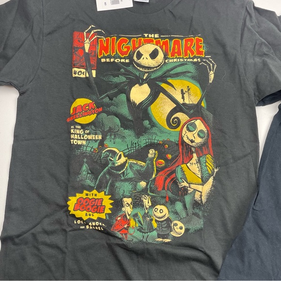 The Nightmare Before Christmas Comic Book T Shirts Size Medium Bundle - Picture 2 of 6